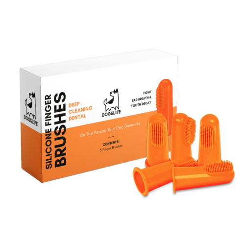 DogsLife Silicone Finger Toothbrushes