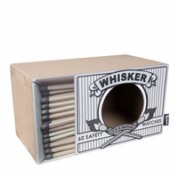 District 70 WHISKER Kartonnen Krabmeubel - 55 x 29 x 30 cm - Wit, Zwart en Roze