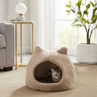 Petstages  Meow Hut - Ivory or Wheat