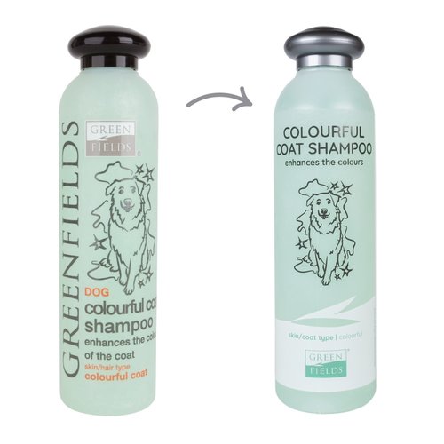 Greenfields Dog Shampoo Colourful Coat 250 ml