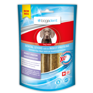bogadent® Hond DENTAL STICKS RICH IN INSECT PROTEINS 50g (8x)