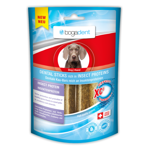 Bogar bogadent® Dog DENTAL STICKS RICH IN INSECT PROTEINS 50g (8x)