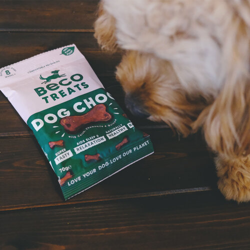 Beco Treats - Dog Choc with Camomile & Quinoa 1 x 70g