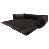 District 70 NUZZLE Sofa Bed - Dark Grey, Taupe and Merengue