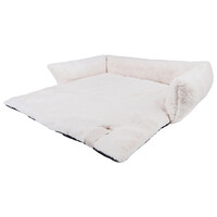 District 70 NUZZLE Sofa Bed - Donkergrijs, Taupe en Merengue