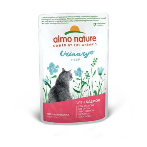Almo Nature Urinary Help Wet Food Cat  - Pouch - 30 x 70g