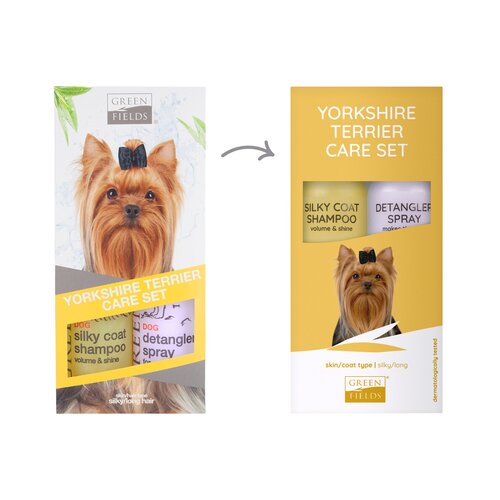 Greenfields Greenfields Yorkshire Terrier Care Set 2x250ml