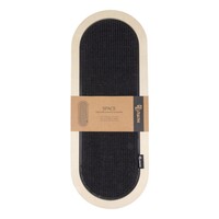 SPACE - Sisal krabplank - 74 x 28 x 1,5 cm - Natural en Zwart District 70 SPACE - Sisal krabplank - 74 x 28 x 1,5 cm - Natural en Zwart
