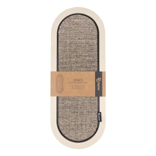 District 70 SPACE - Sisal krabplank - 74 x 28 x 1,5 cm - Natural en Zwart