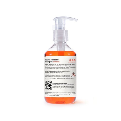 Brilliant Salmon Oil  - 300 ml or 1000 ml