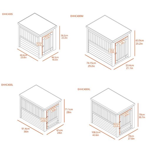 New Age Pet InnPlace™ Dog Crate & Side Table