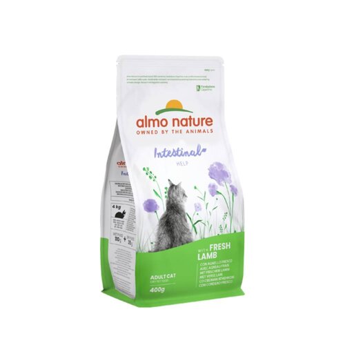 Almo Nature Intestinal Help Dry Food Cat -  Lamb - Content 400 g or 2 kg