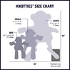 HuggleGroup - Rainbow Cheshire Cat Knottie™ - XS/S/L HuggleGroup - Rainbow Cheshire Cat Knottie™ - XS/S/L