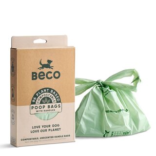 Poop Bags Compostable - Handles (96)