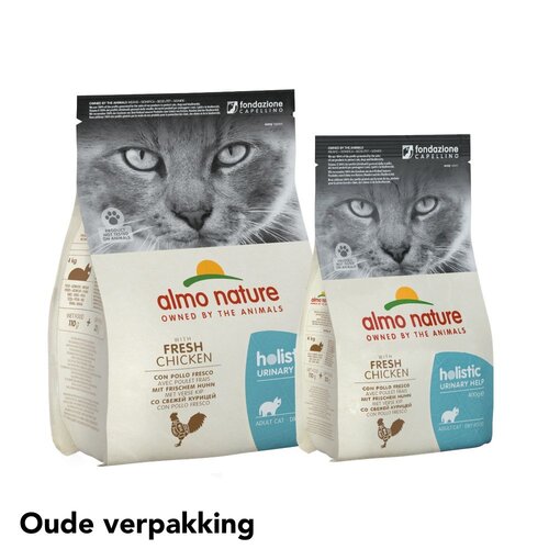 Almo Nature Urinary Help Dry Food Cat - Chicken - Content 400g of 2kg