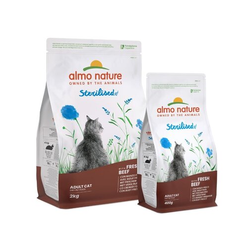 Almo Nature Sterilised Droogvoer Kat - 400g of 2kg