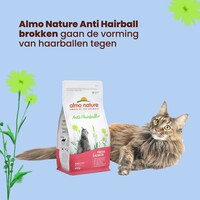 Almo Nature Anti Hairball Dry Food Cat - Salmon or Chicken - 400 g or 2 kg
