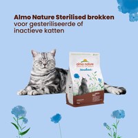 Almo Nature Sterilised Droogvoer Kat - 400g of 2kg