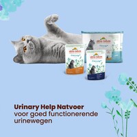 Almo Nature  Urinary Help Natvoer Kat - Multi Pack - Zakjes met Vis en Kip - 10 x 6 x 70g