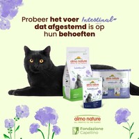 Almo Nature Intestinal Help Natvoer Kat - Multi Pack - Zakjes met Vis en Gevogelte - 10 x 6 x 70g