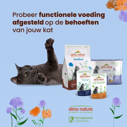 Almo Nature Sterilised Natvoer Kat - Zakjes - 30 x 70g