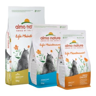 Life Maintenance Dry Food Cat - 400g, 2kg or 12kg