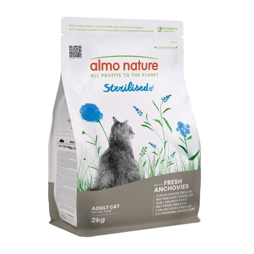 Almo Nature Sterilised Dry Food Cat - 400g or 2kg