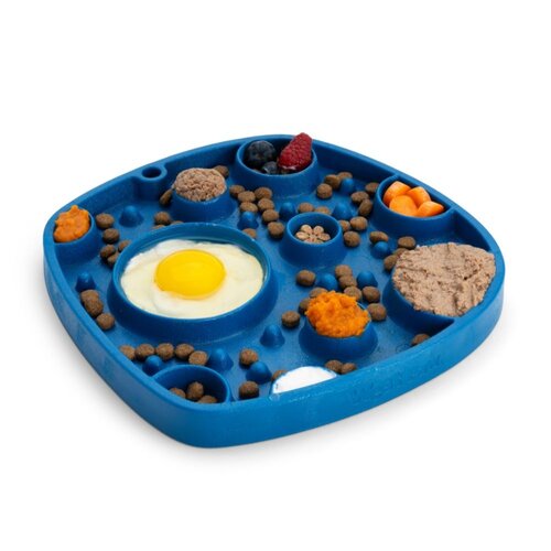 West Paw Seaflex Feast Mat™- All-in-one Slow Feeder and Lick Mat