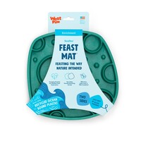 West Paw Seaflex Feast Mat™ - Slow Feeder en Lick Mat in één