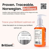 Brilliant Salmon Oil  - 300 ml or 1000 ml