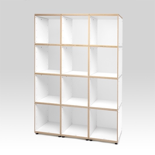 Gube-Regal mit 12 Gubes - Raumteiler und Highboard in einem!