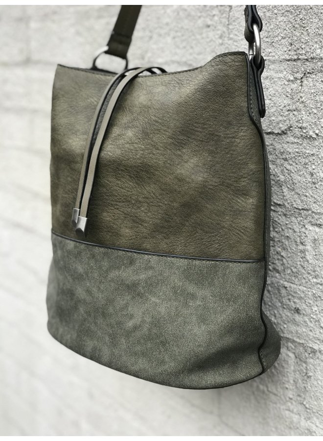 Mandoline tas bag in bag , groen