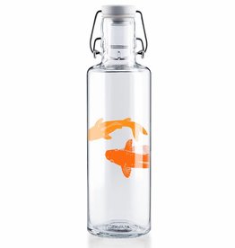 soulbottles Glasflasche 0,6l "Kois"