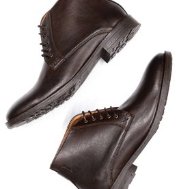 Will's Vegan Shoes Stiefel Chukka Boots / dunkelbraun