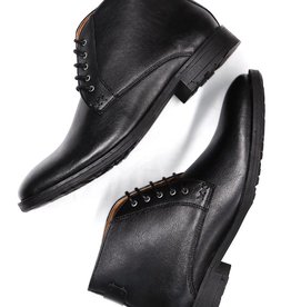 Will's Vegan Shoes Stiefel Chukka Boots / schwarz