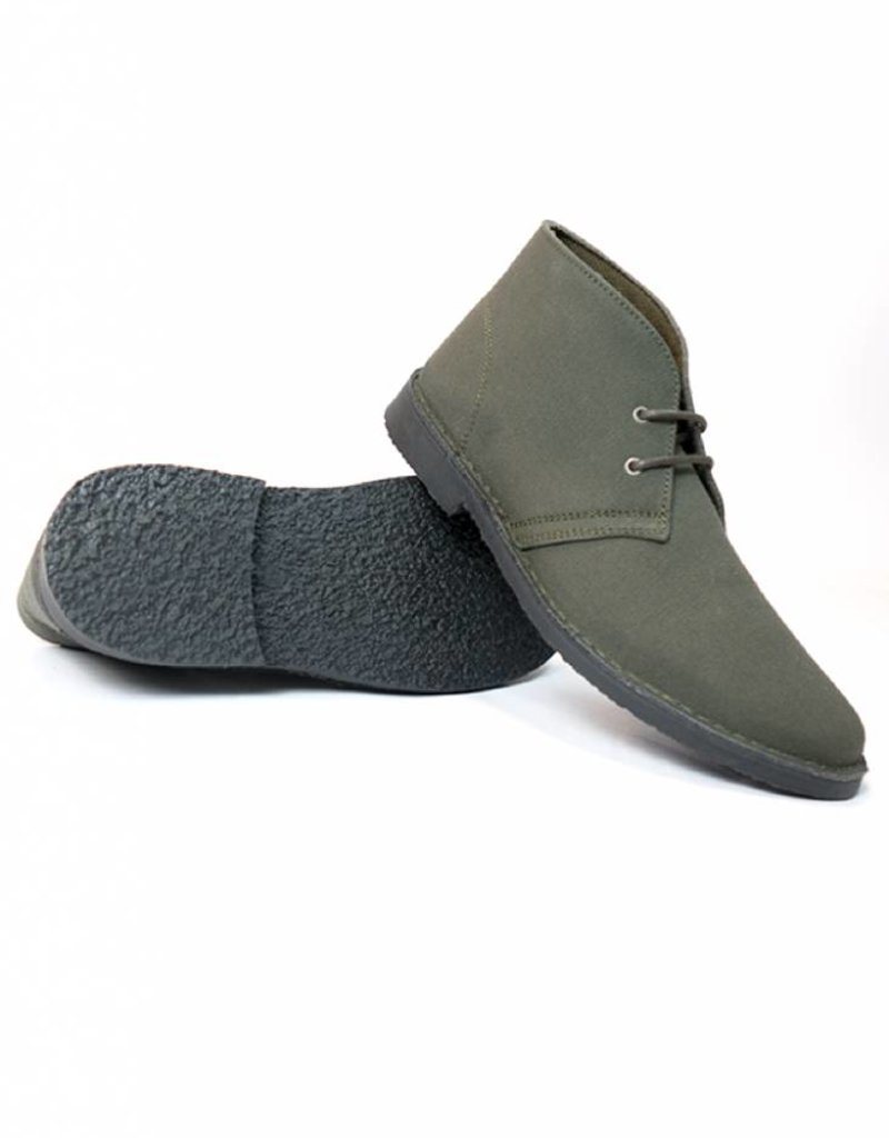 canvas desert boots mens