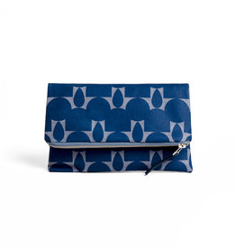 Lee Coren Faltbare Clutch / indigo