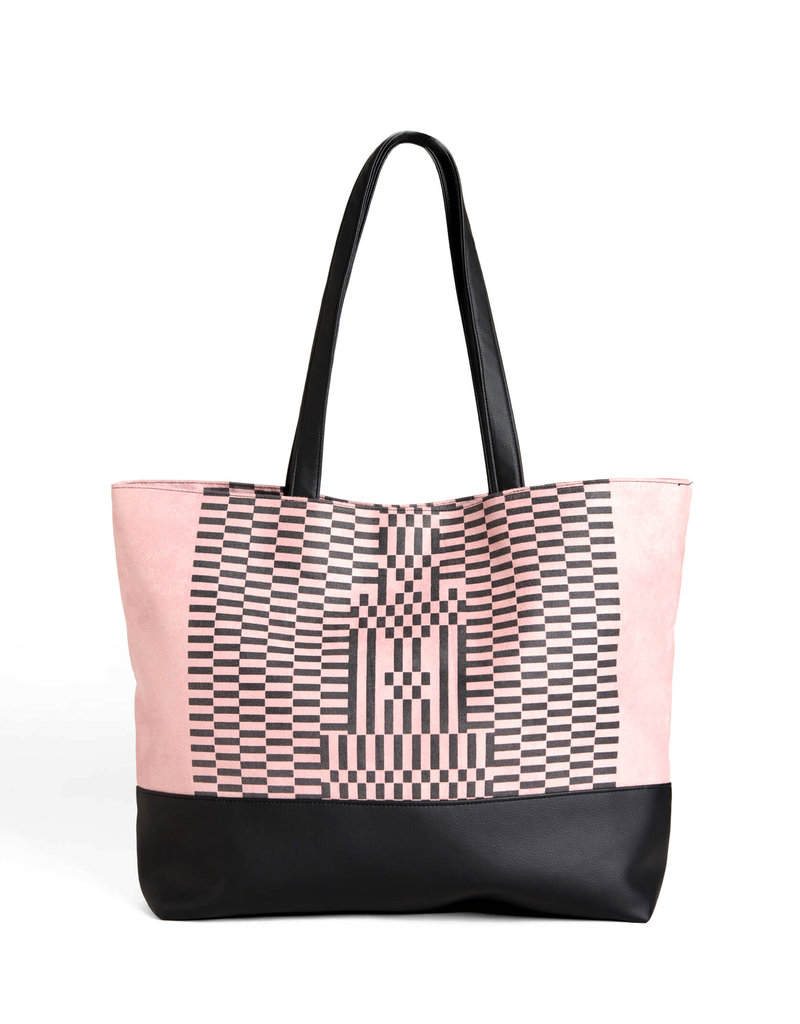 Lee Coren Shopper Dérive Tote Bag / rose