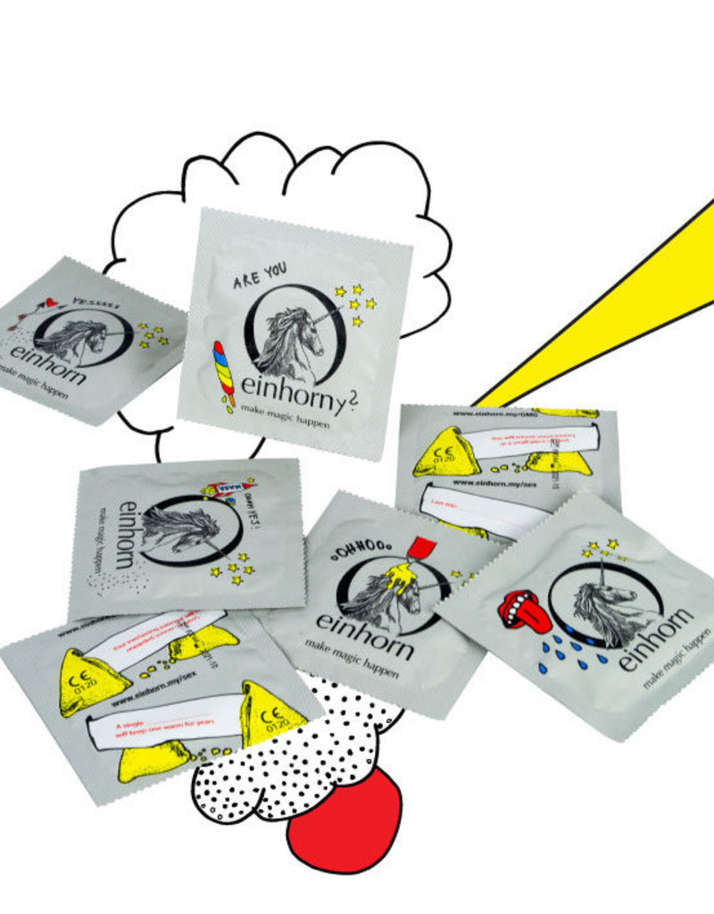 einhorn condoms - Muschigegenstände