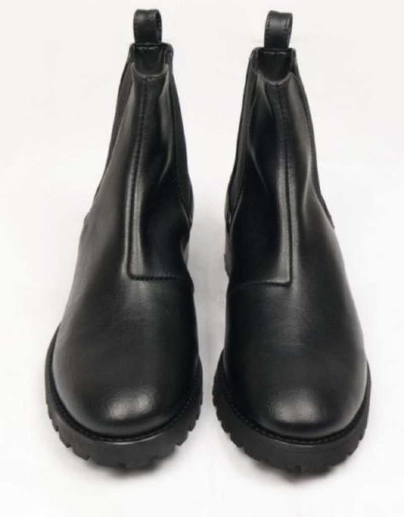 Will's Vegan Shoes Damen Chelsea Boots / schwarz