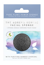 The Konjac Sponge Co Konjac Sponge - mit Bambus-Aktivkohle