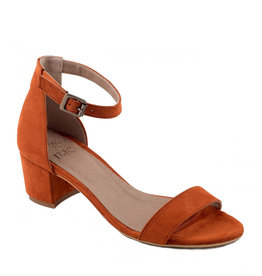 NAE Vegan Shoes Sandaletten mit Blockabsatz / orange