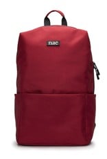 NAE Vegan Shoes Rucksack aus recyceltem Pet / rot