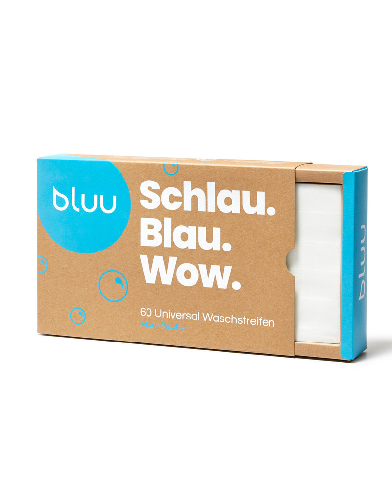 bluu 60 universal Waschstreifen - Alpenfrische