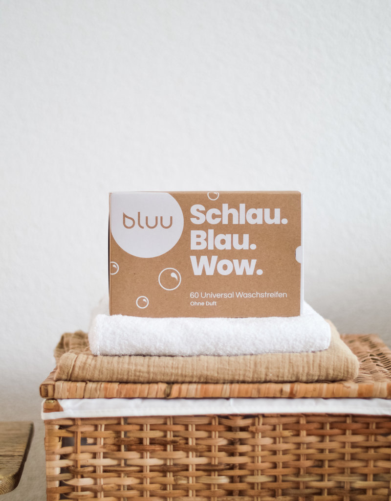 bluu 60 universal Waschstreifen  - Ohne Duft