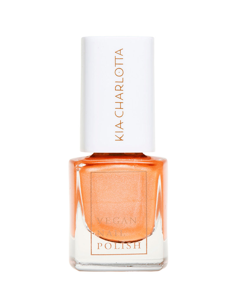 Kia Charlotta Nagellack - My Own Hero (Metallische Mandarine), 5ml