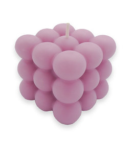 candlery. Bubble Candle – Flieder