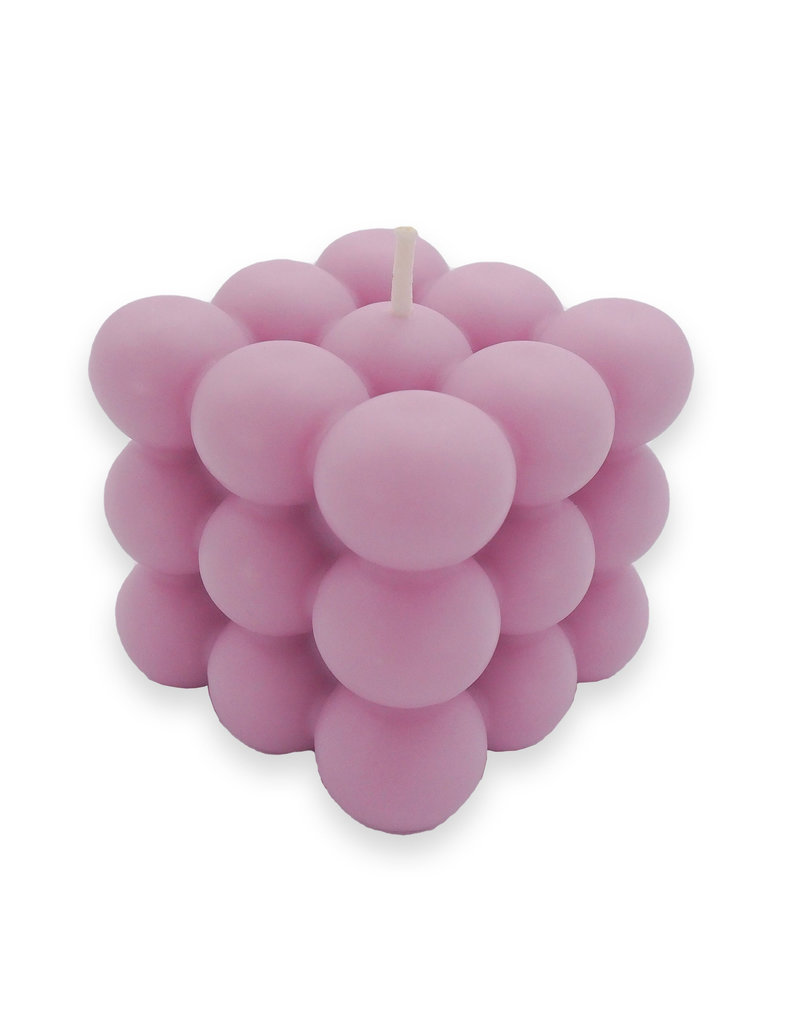 candlery. Bubble Candle – Flieder