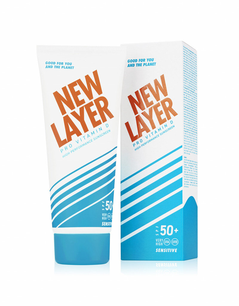 New Layer Vegane Sonnencreme LSF50+ sensitive - 200ml