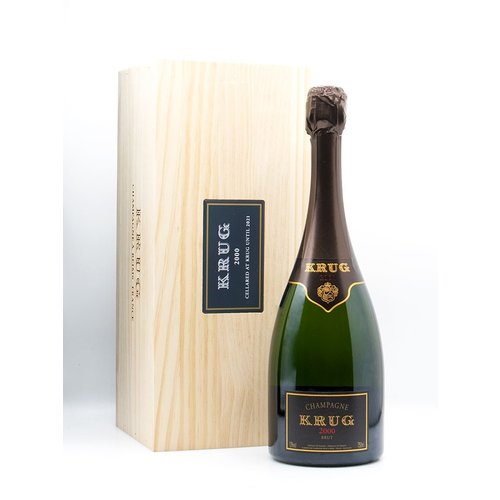 Krug Vintage 2000 cellared at Krug until 2021 giftbox Krug Vintage 2000 cellared at Krug until 2021 giftbox